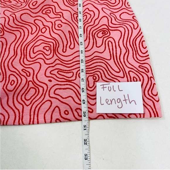 Zara women’s knit swirl print maxi dress pink size small - Picture 11 of 13